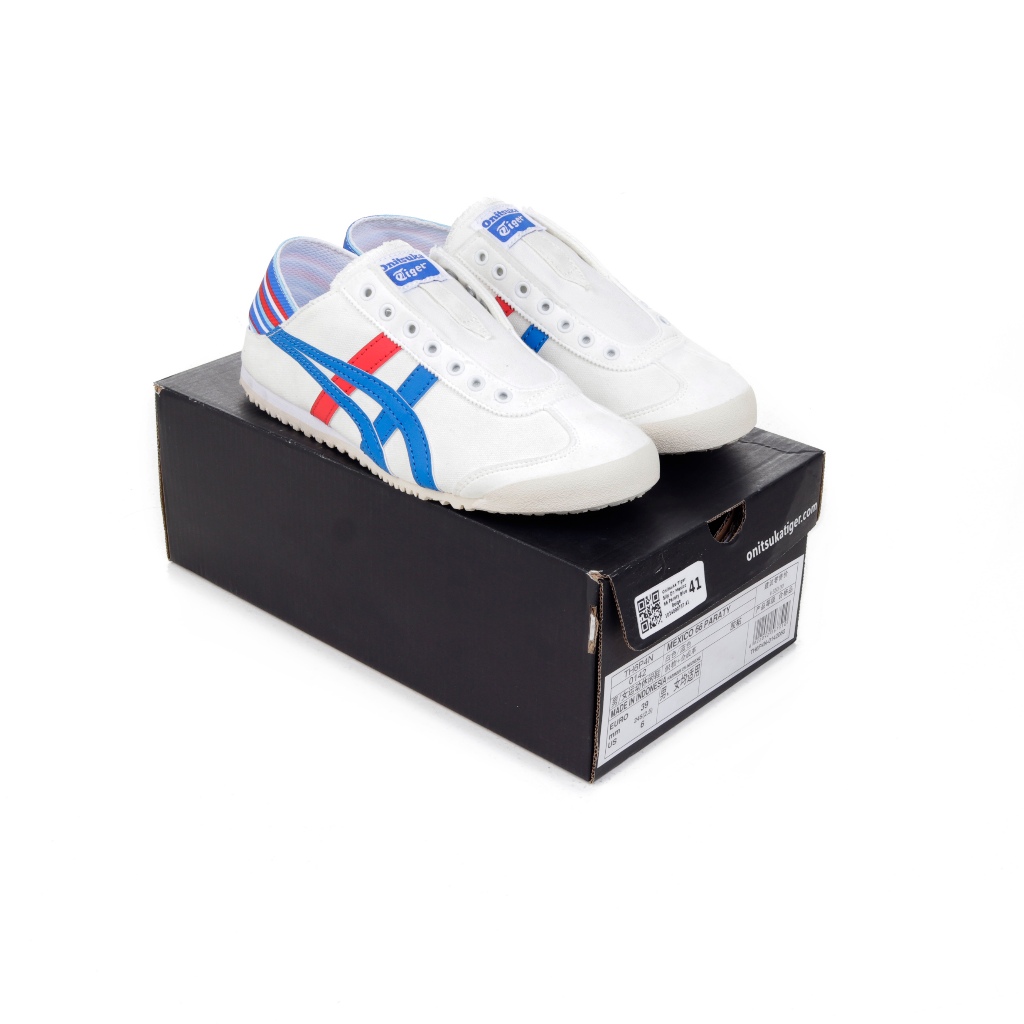Onitsuka Tiger Slip On Mexico 66 Paraty White Blue