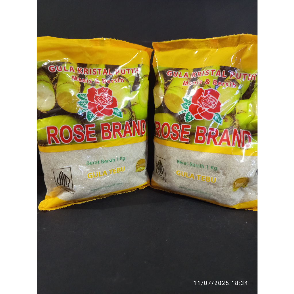 

Gula Pasir Rosebrand kuning 1000g