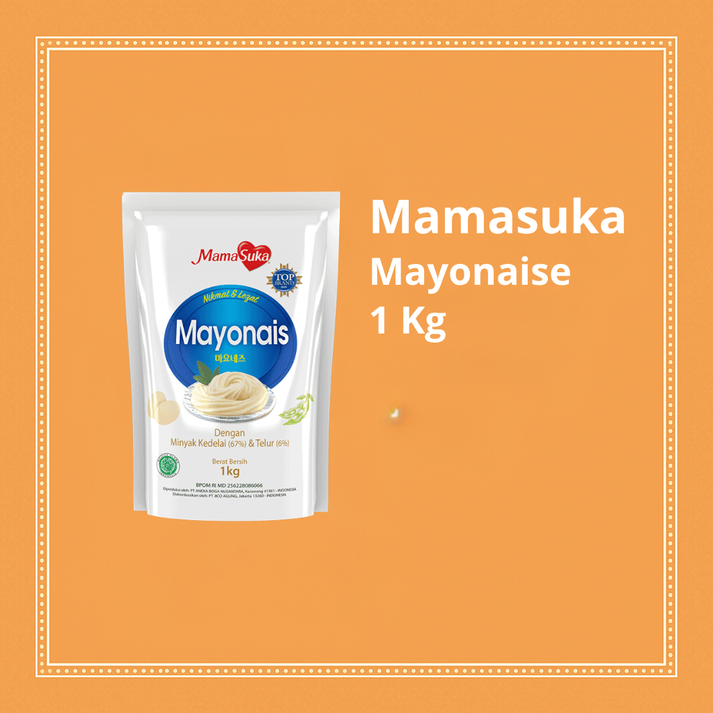 

Mamasuka Mayonnaise 1kg - Mayones Ekonomis untuk UMKM, Restoran & Kebutuhan Usaha