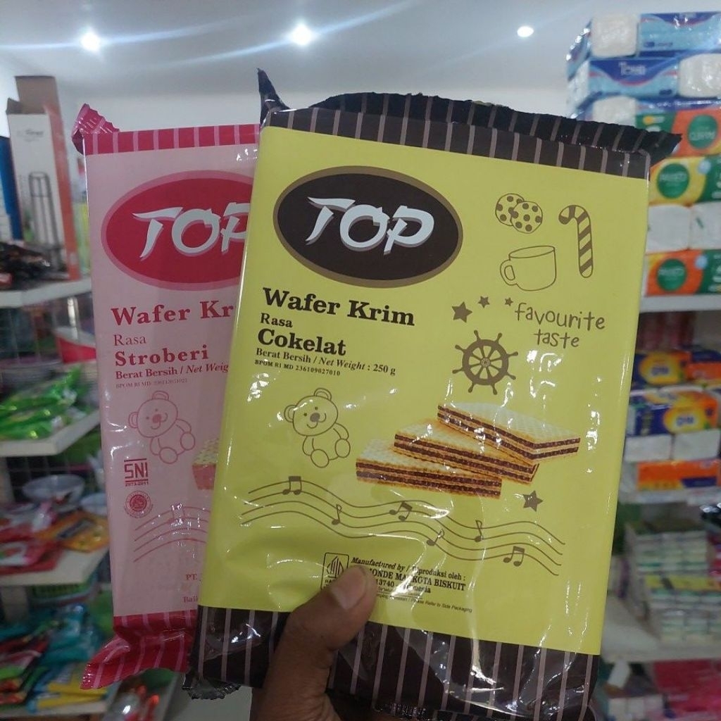 

Top Wafer Cream 250gr Wafer Top Wafer