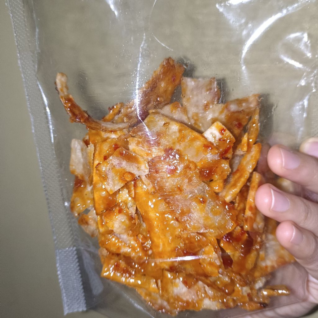 

keripik singkong balado pedas manis renyah