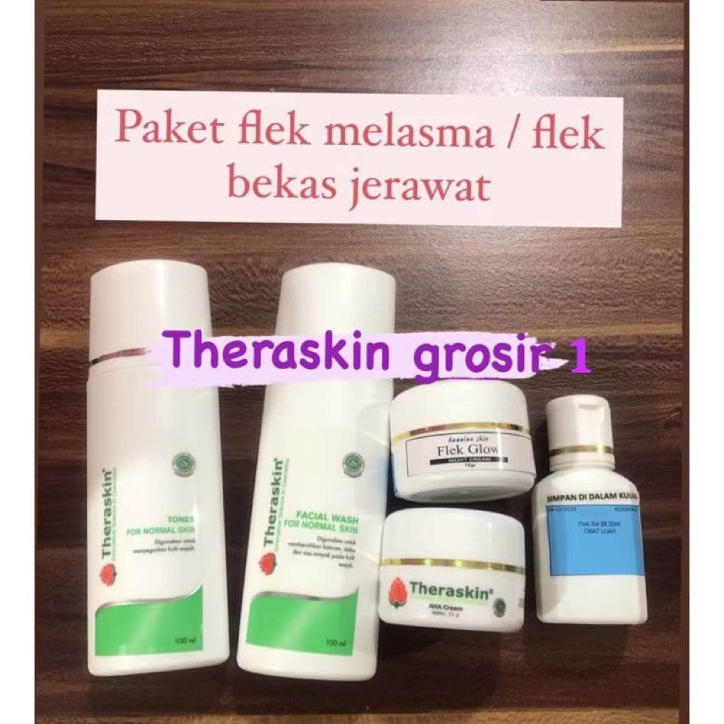 PAKET FLEK TEBAL / RINGAN BEST SELLER APOTIK SEHAT JELITA