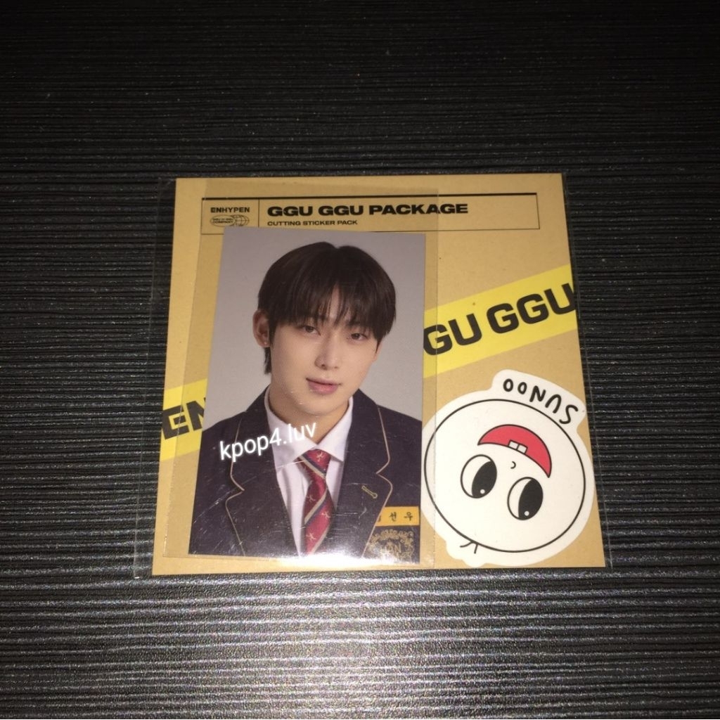 PHOTOCARD BINDER ENNIVERSARY SUNOO OFFICIAL