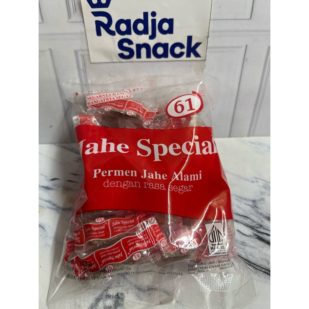 

Permen Jahe Merah Original Jahe spesial 61 Ori 125gram