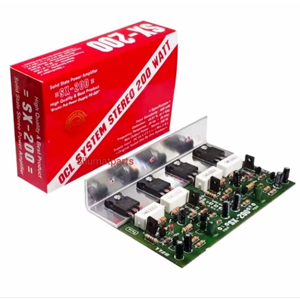 sx200 / kit power amplifier SX-200 200watt bell / kit Power OCL SX-200 Stereo