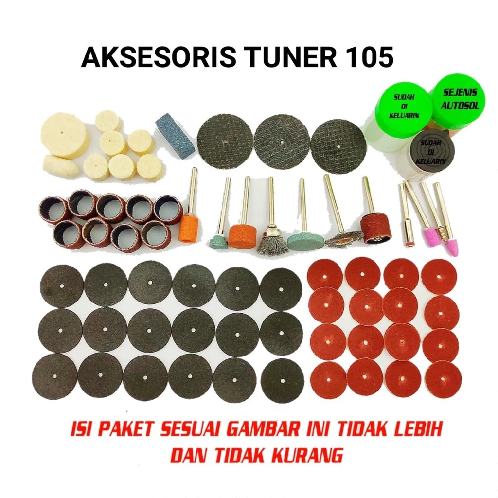 MATA BOR TUNER MINI CUTTING WHEEL MATA GERINDA POTONG MINI ALAT POLES MINI MATA GRINDA POTONG MINI M