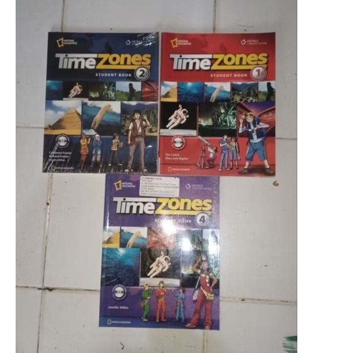 original buku time zones Student book 1 2 3 4 5 6