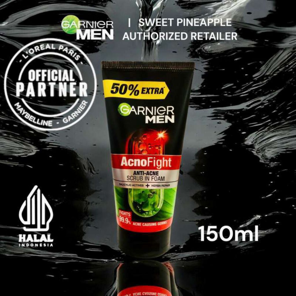 Garnier Men Acno Fight 150ml extra 50ml