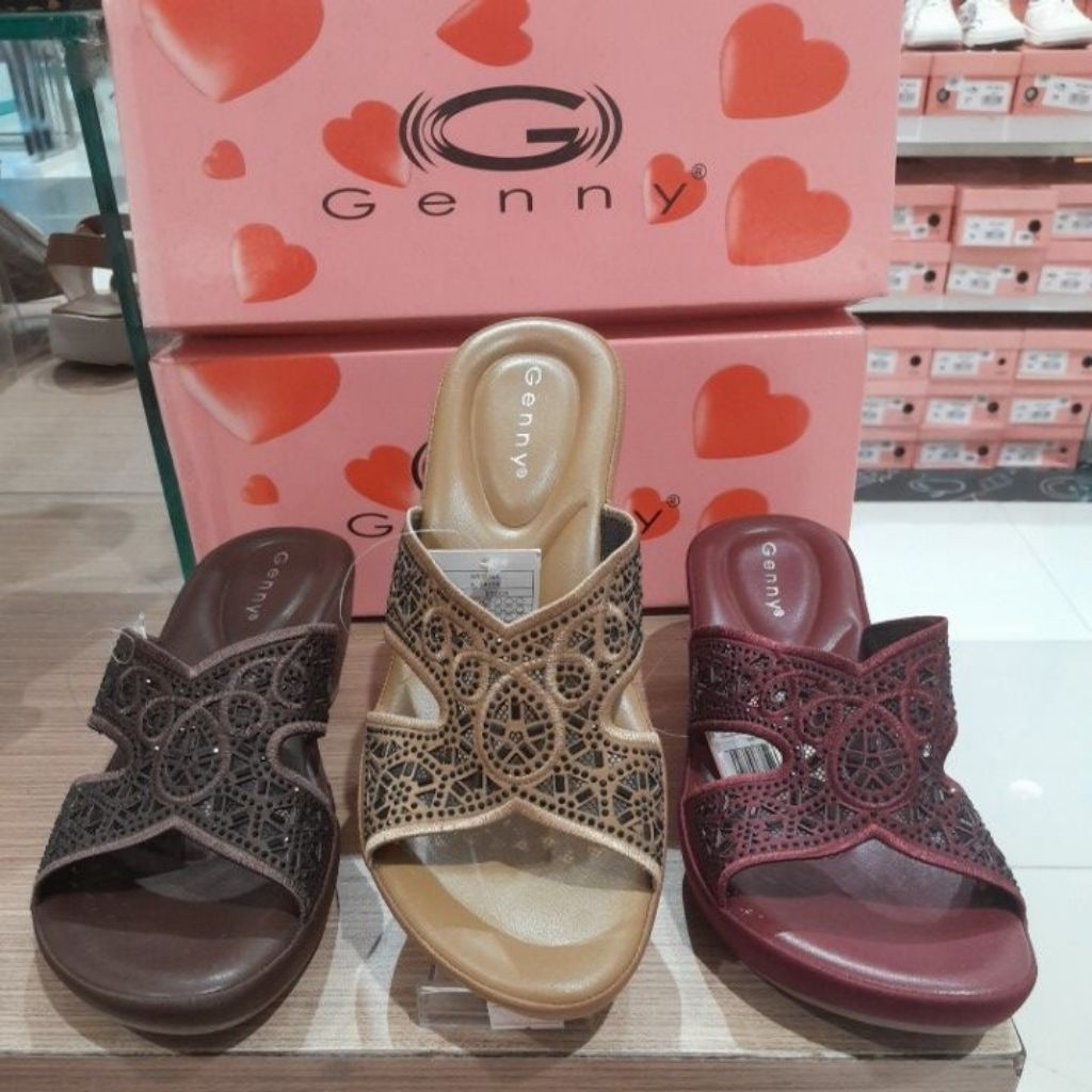 sandal wanita by brand GENNY