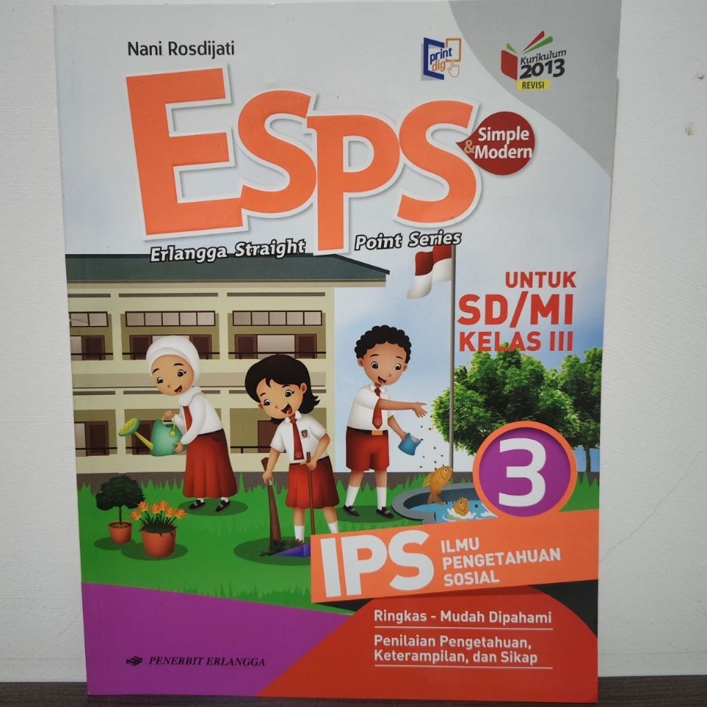 Buku ESPS IPS / Ilmu Pengetahuan Sosial Kelas 3