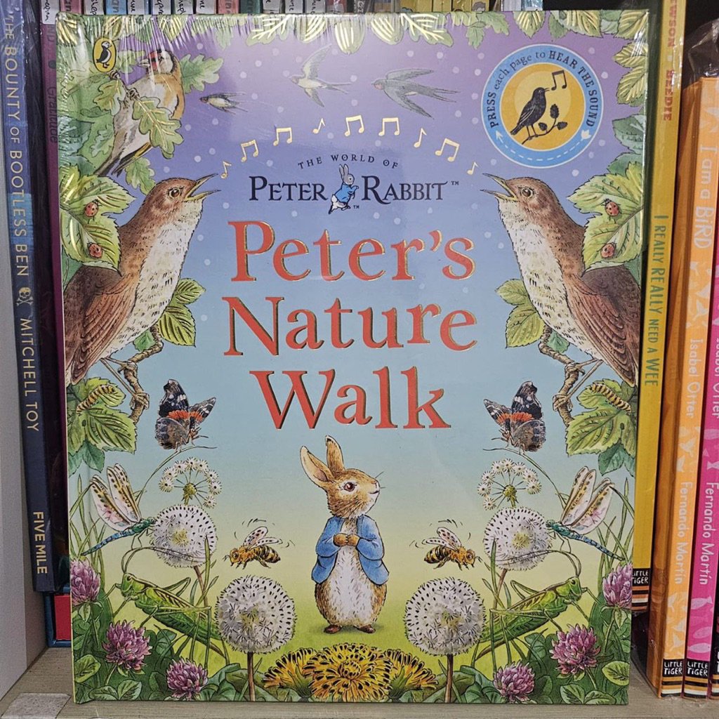 Soundbook Peter Rabbit||Peter’s Nature Wall/Buku import anak
