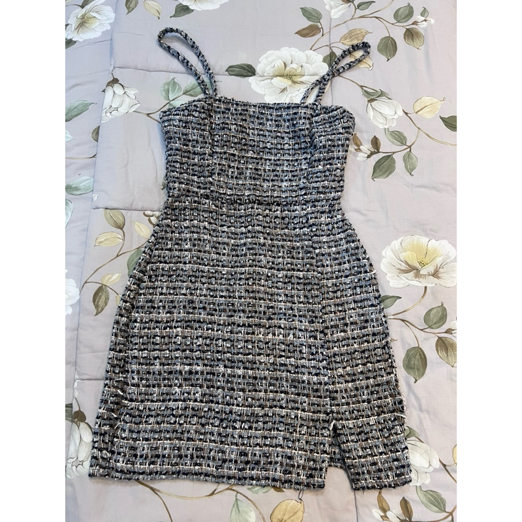 Zara Tweed Mini Dress