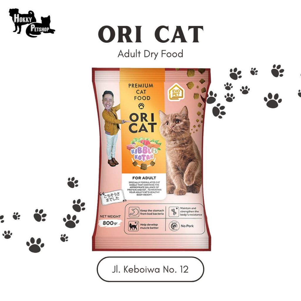 Ori Cat Fresh Pack / Makanan Kucing Ori Cat / Ori Cat Adult