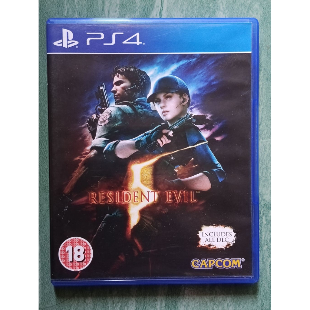 BD KASET RESIDENT EVIL 5 PS4 | REG 2