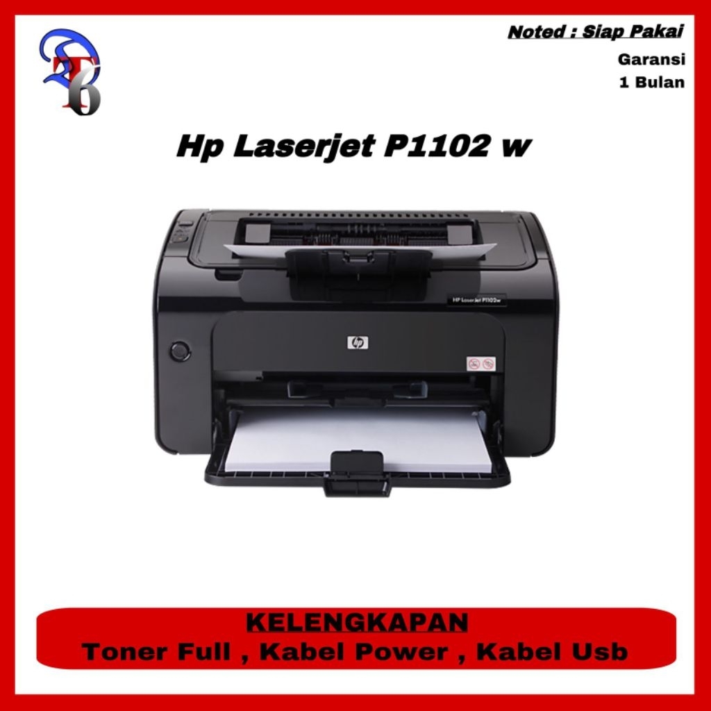 printer hp laserjet 1102w second bergaransi