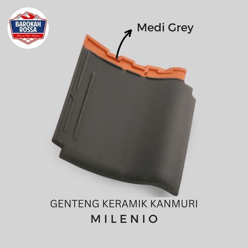 Genteng kanmuri milenio medi grey patah kuping