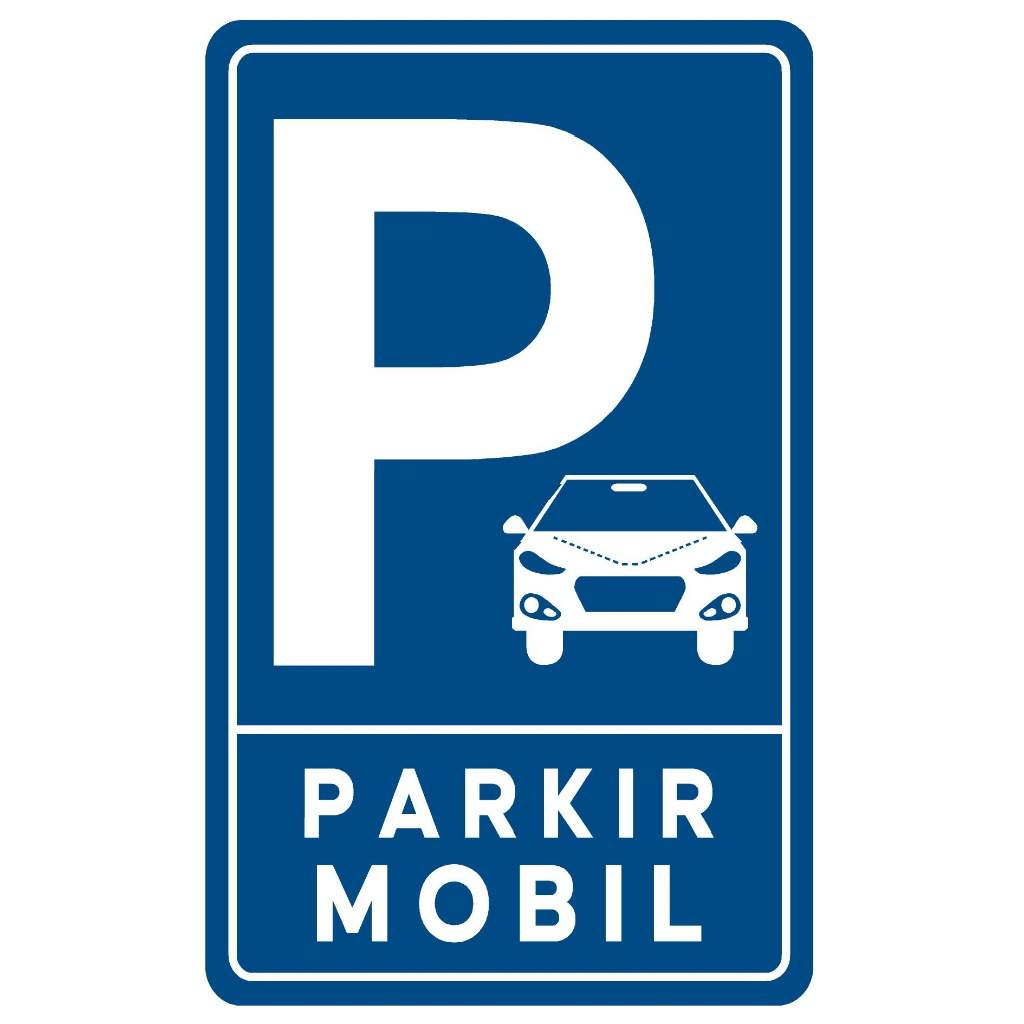 

STIKER PARKIR MOBIL CAR PARKING LABEL WLBEE