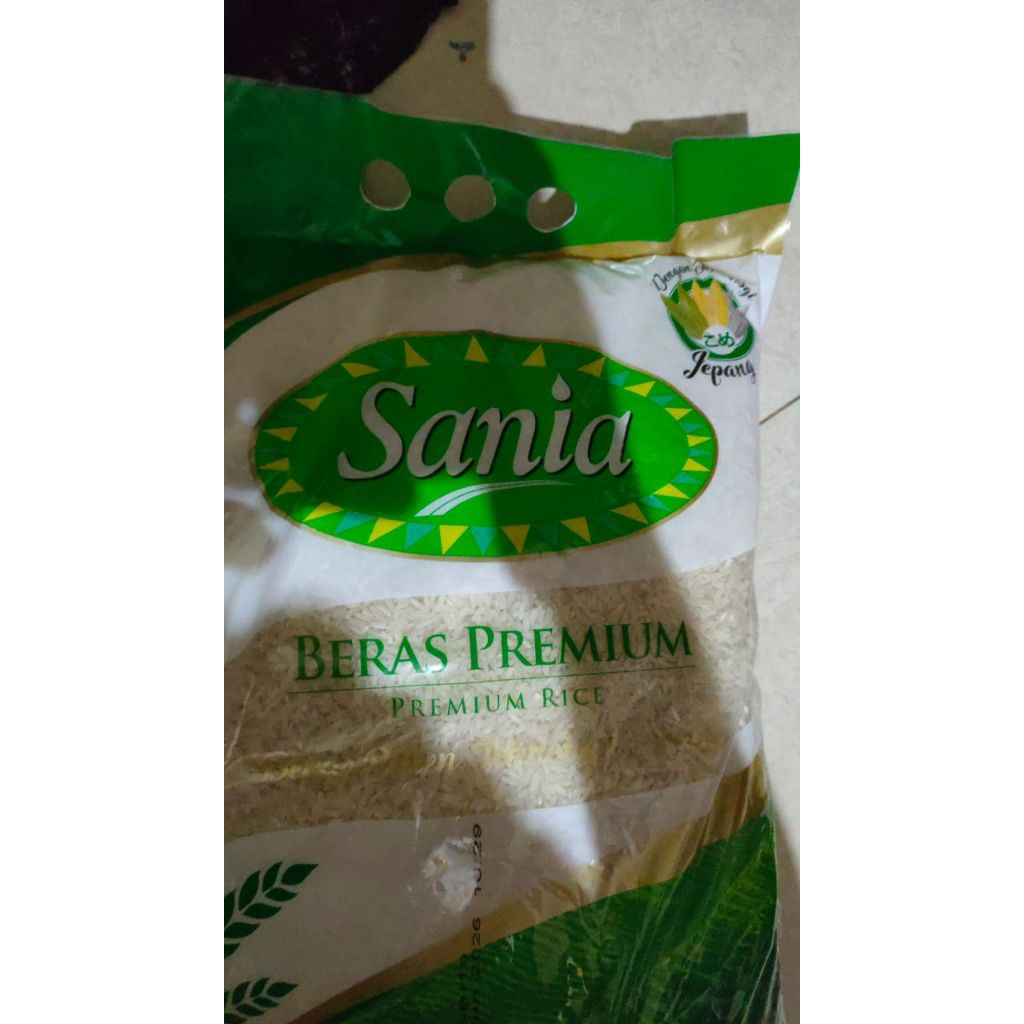 

beras Sania 5 kg