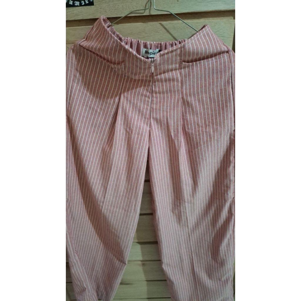celana stripe wispie