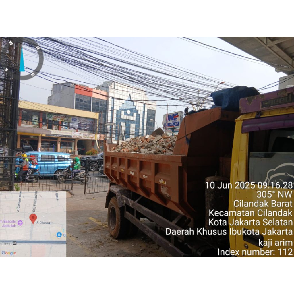 Jasa Buang Puing Bangunan Surabaya