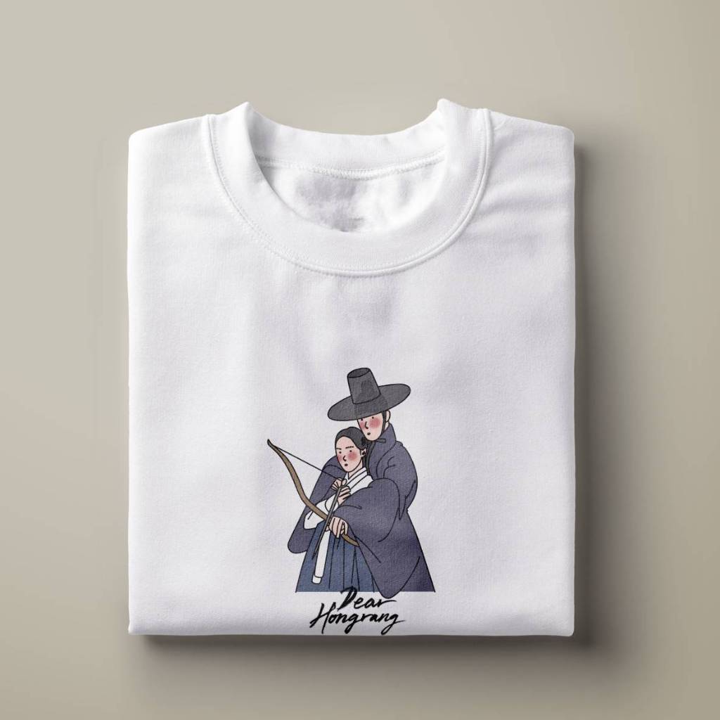 KAOS KDRAMA DEAR HONGRANG KOREAN DRAMA T-SHIRT KOREAN DRAMA KDRAMA MERCHANDISE KAOS DRAMA KOREA