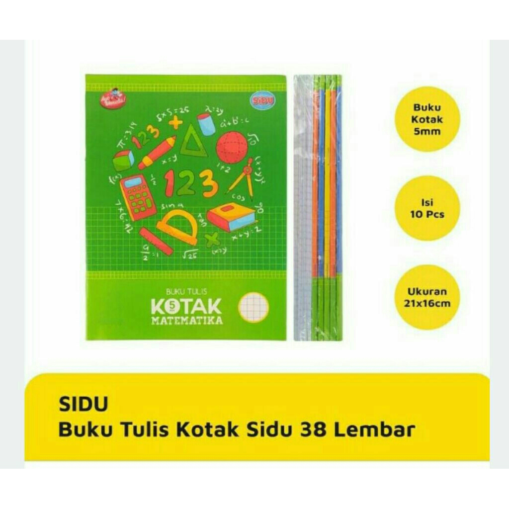 

Sidu strimin kotak 38 1pak 10 buku