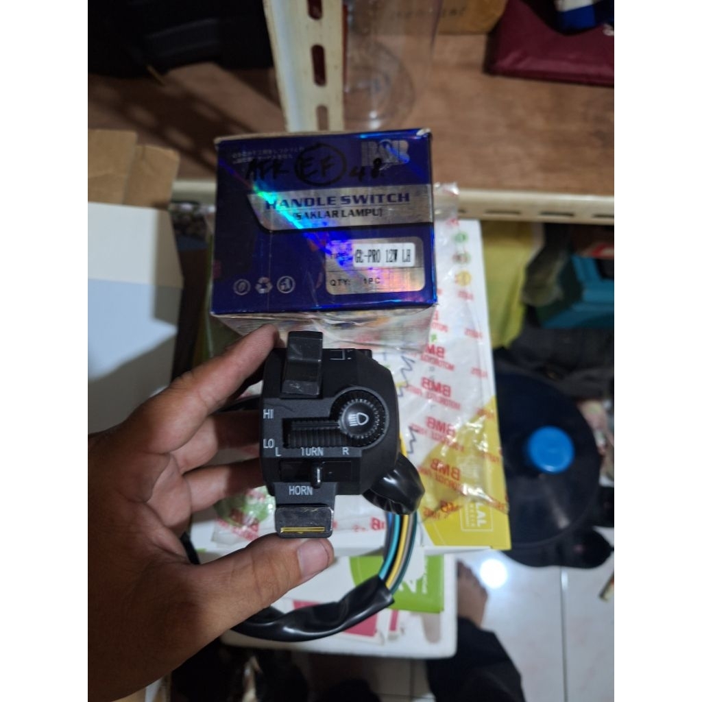 saklar kiri holder kiri honda glpro glmax nos