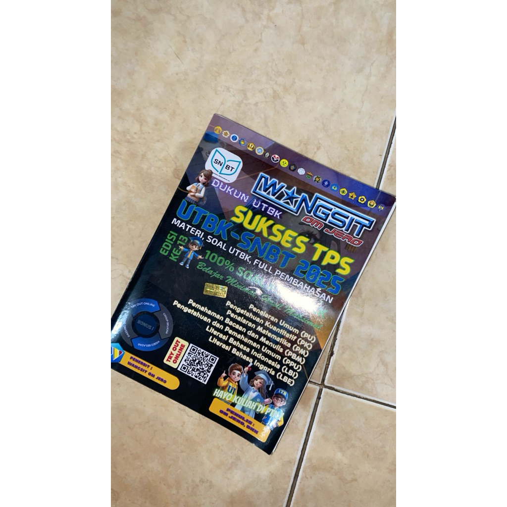 PRELOVED BUKU WANGSIT SNBT 2025