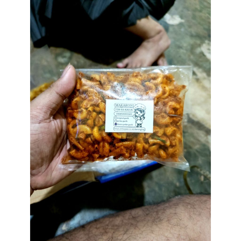 

makaroni cikruh daun jeruk 120gram