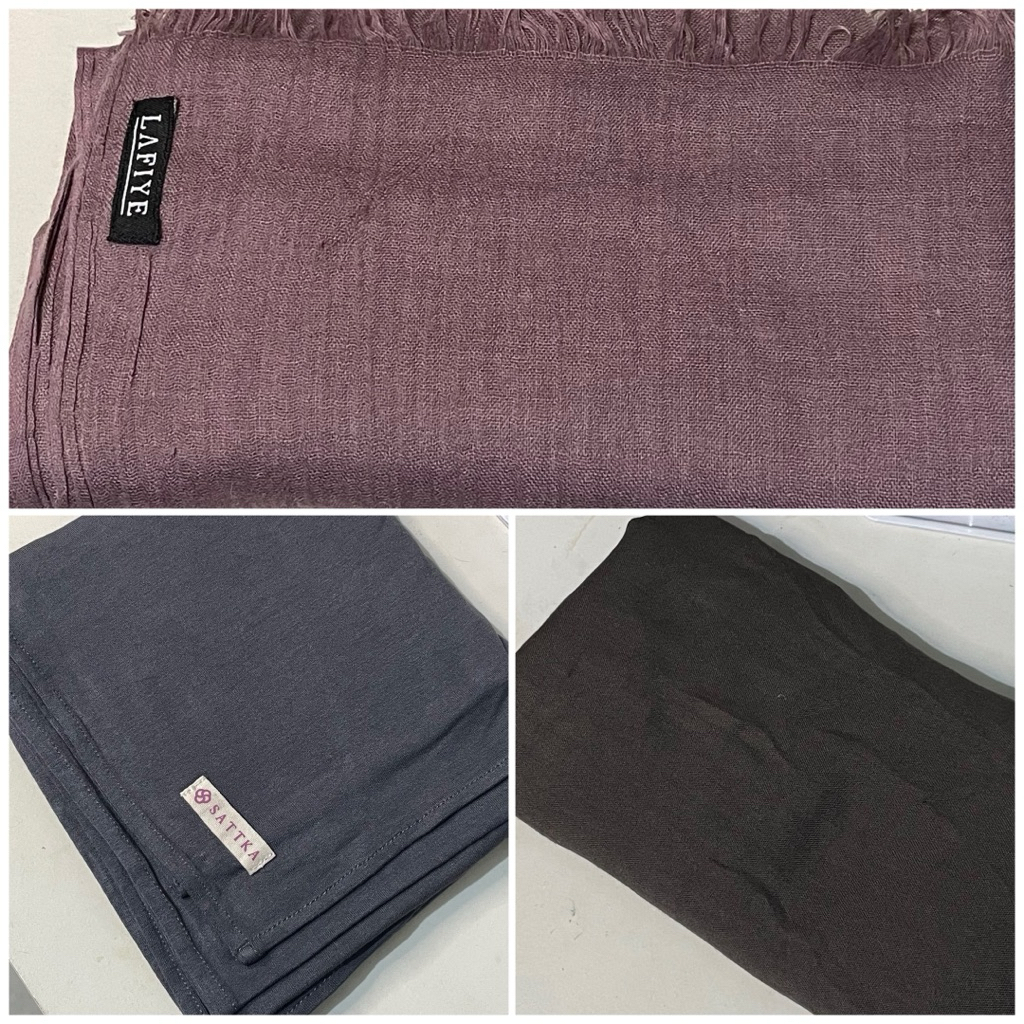 Preloved Lafiye,Sattka, Viscose, Cotton, Rayon hijab