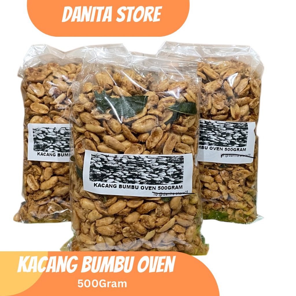 

[64] KACANG BUMBU OVEN KEMASAN 500GR/250GR