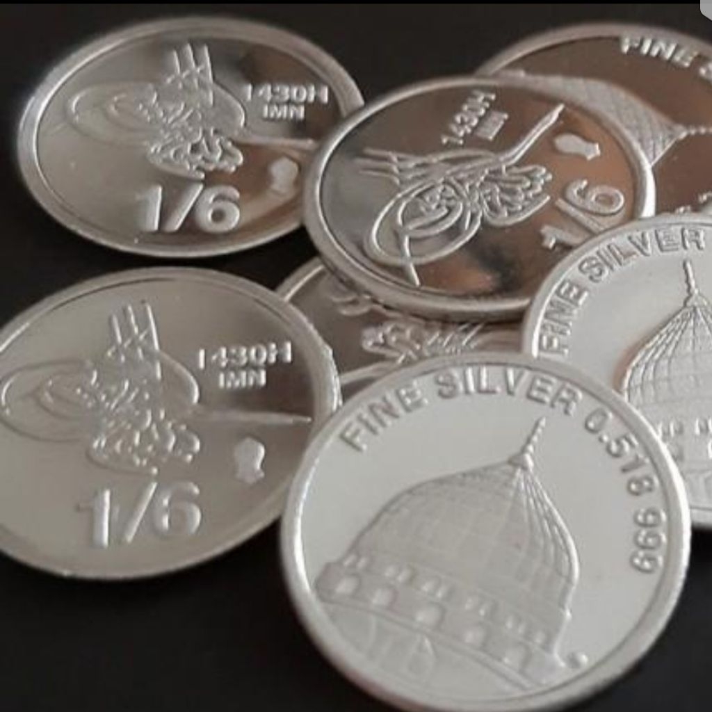 Daniq 1/6 dirham ( dirham terkecil )