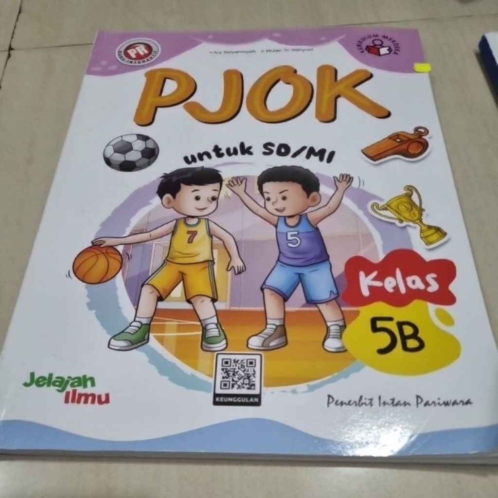 Buku Bekas - PJOK 5B Kelas 5 SD Kurikulum Merdeka Penerbit Intan Pariwara