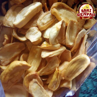 

Keripik Nangka Asli Malang 100 Gram / Cemilan Kripik Buah - Sari Renyah