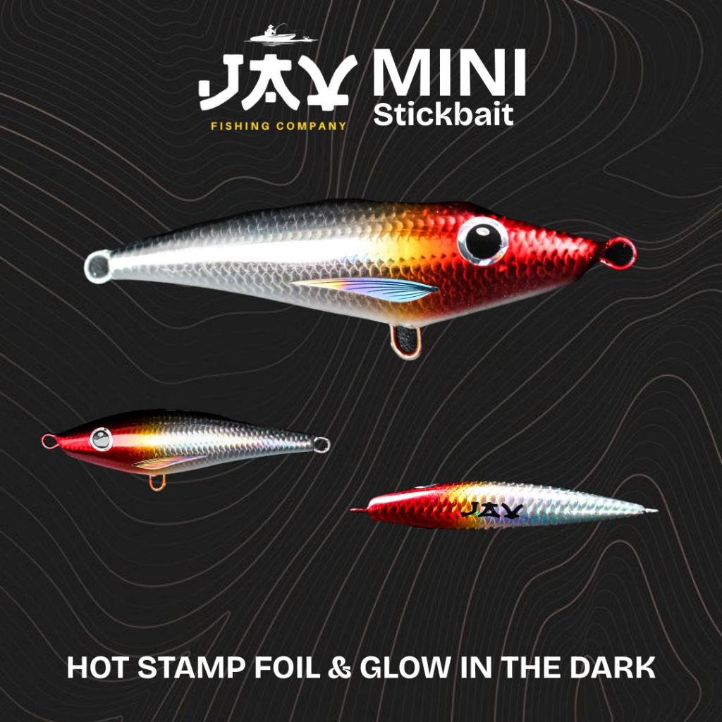 Mini Stickbait 20gr Panjang 8cm Hot Stamp Foil Umpan Pancing Casting Handmade
