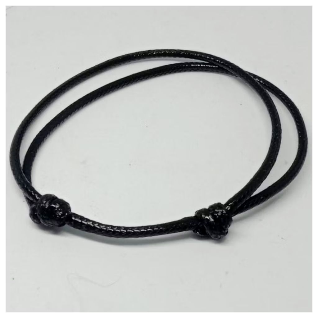 Gelang Warna Hitam Polos / Gelang Korea