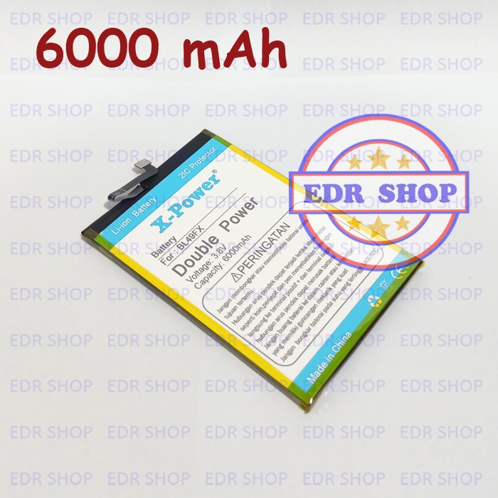 Batre Infinix Note 7 X690 BL49FX Batu Baterai Battery Tanam Double Power