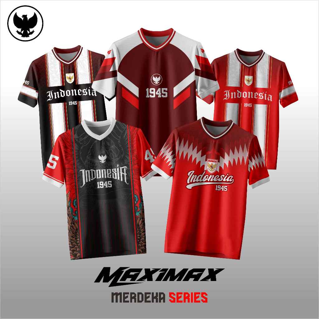 Jersey Kemerdekaan Indonesia | Jersey Indonesia Retro | Jersey Fantasy | Jersey Supporter Timnas