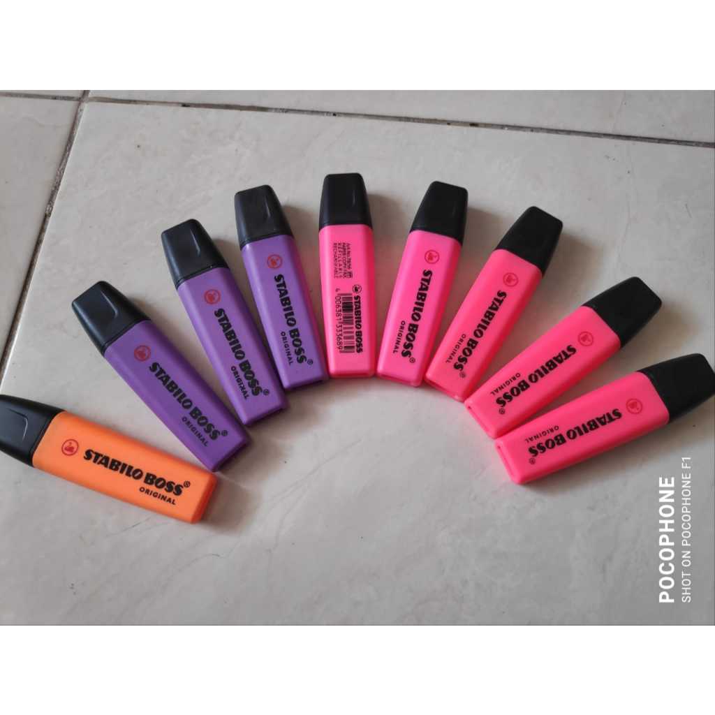 

Stabilo Boss 5mm 70/55 textmarker