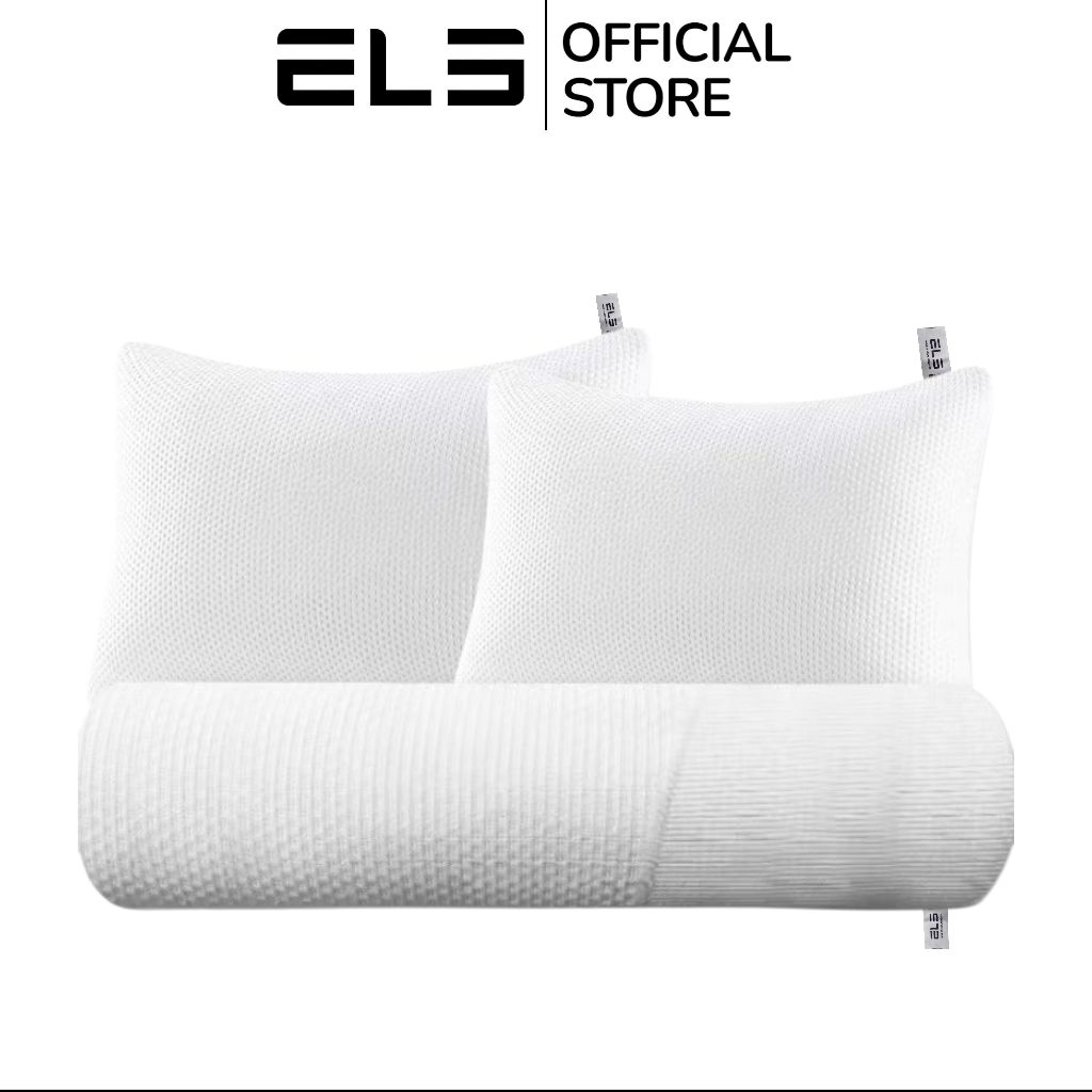 ELB Bantal Dan Guling Hotel Memory Foam Set Bundle Putih Premium