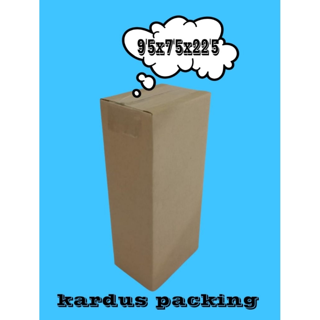 

kardus packing UK 9'5x7'5x22'5 kardus kecil kardus besar