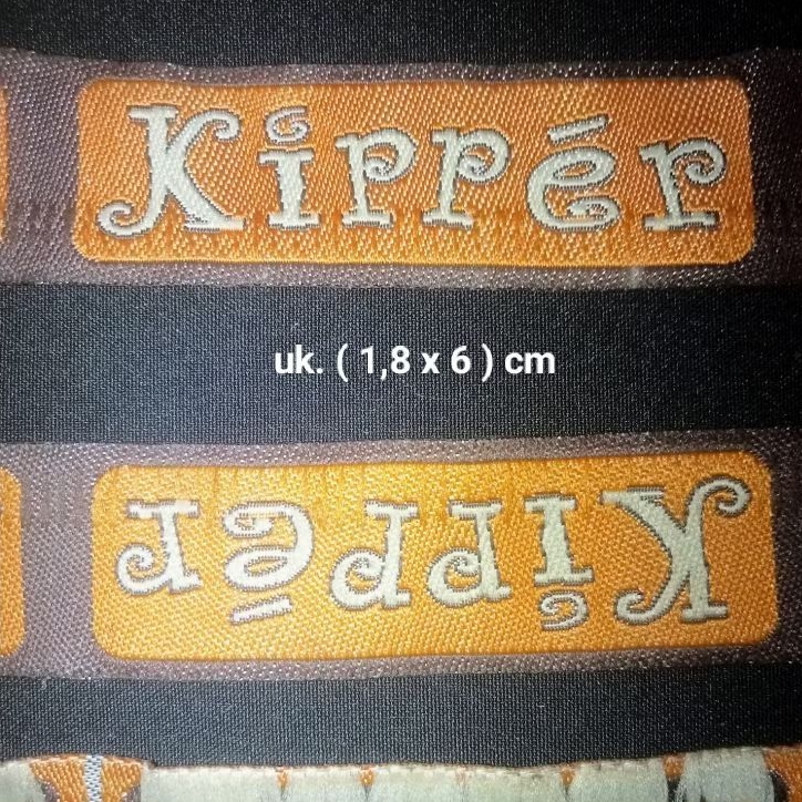 

label merek label (main) tag kipper
