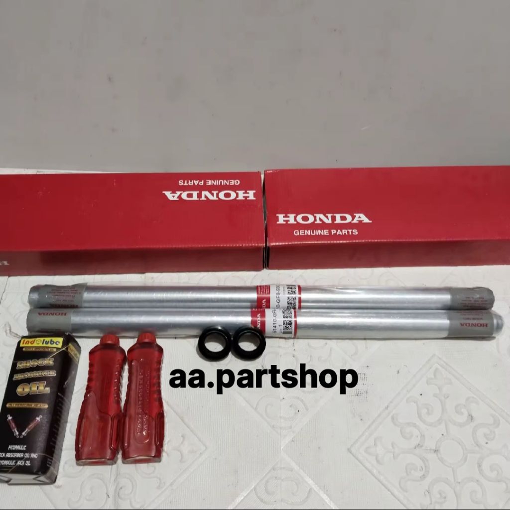 As Shock Depan + Seal Shock + Oli Shock Kode GF6 Honda Win, Honda Win 100 Original
