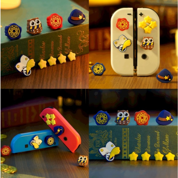 Magic Academy Owl Geekshare Thumb Grip with D-pad for Switch 1 ( V1/V2/OLED) | MatchaLand