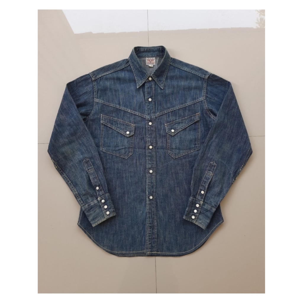 JOE MCCOYS WESTERN DENIM SHIRT NOT KAPITAL FILSON MOMOTARO IRON HEART BUZZ RICKSONS SAMURAI JEANS