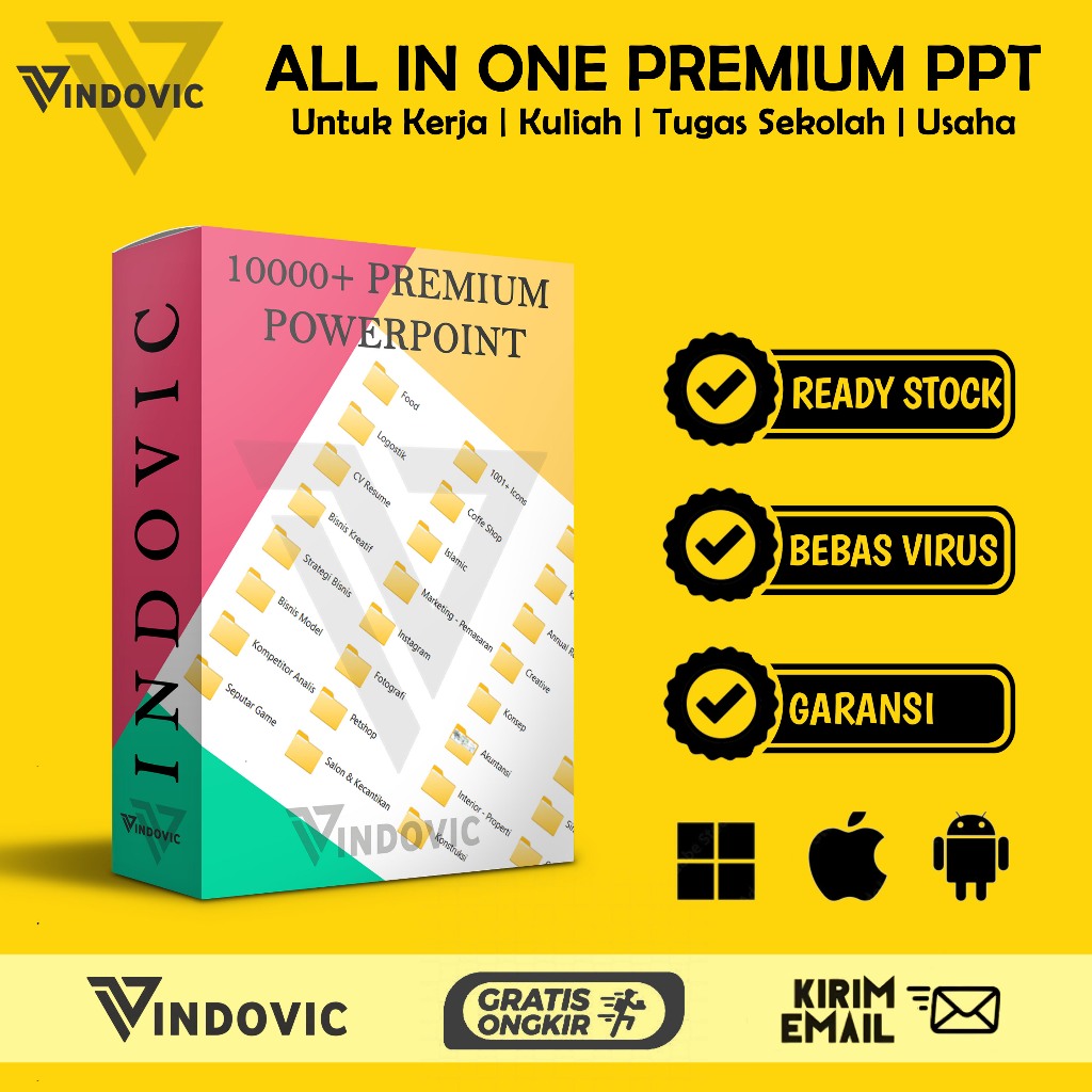 [T0270] ALL IN ONE TEMPLATE 10000+ PREMIUM PPT UNTUK KULIAH TUGAS KERJA