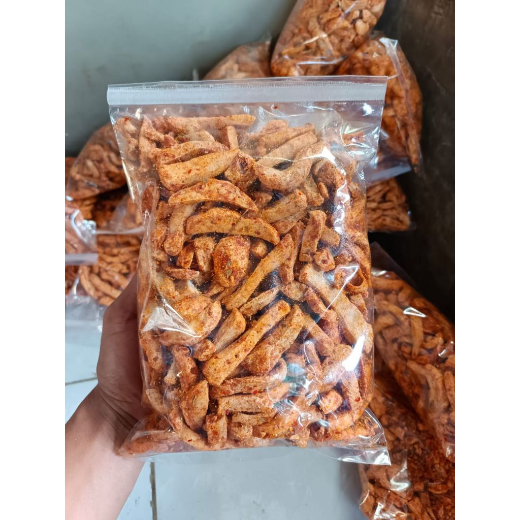 

basreng stik pedas daun jeruk isi 500 gram