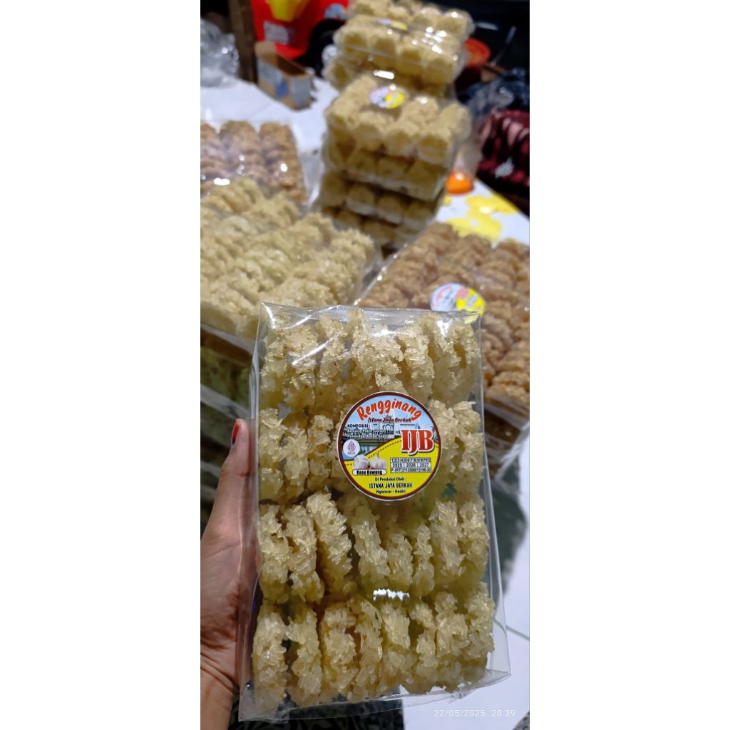

Rengginang ketan mentah IJB