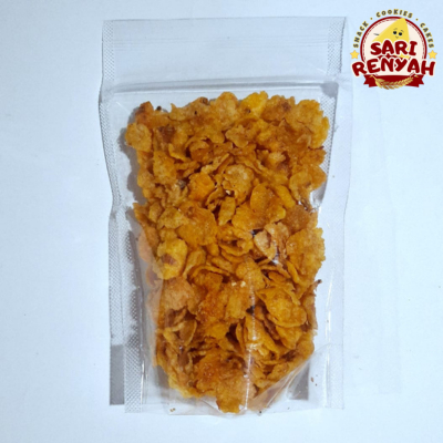 

100 Gram Keripik Jagung Geprek / Cemilan Snack - Sari Renyah