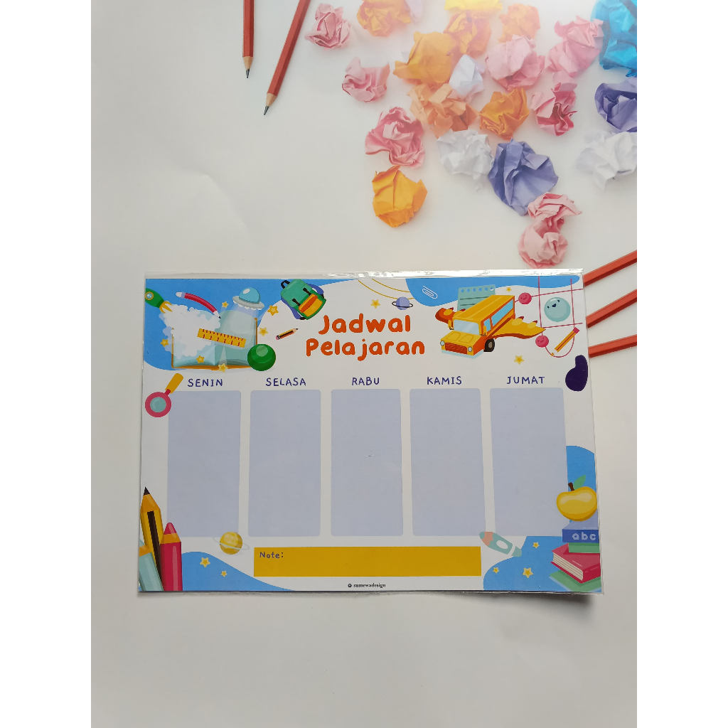 

Jadwal Pelajaran Sekolah